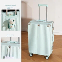 20 Inch Suitcases With USB,Cup Holder Travel Suitcases Offers With -Samsonite || American Tourister || Travelpro Sales 20 inch Suitcases with USB Cup Holder Travel Suitcases Offers with Wheels Carry On Travel Luggage.jpg 640x640 e179d261 1c61 4c30 8b04 40eb4812b41b