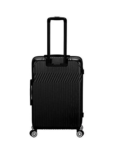 Rockland Pista Hardside Spinner Wheel Luggage Set, Black, 3-Piece (20/24/28) 3 Rockland Pista Hardside Spinner Wheel Luggage Set, Black, 3-Piece (20/24/28) - Image 3