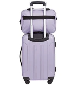 Travelers Club Midtown Hardside 4-Piece Luggage Travel Set, Lilac -Samsonite || American Tourister || Travelpro Sales 313Jc9Rhj S