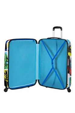 American Tourister Unisex_Adult Luggage Suitcase, Multicolored (Marvel Pop Art), L (75 Cm-88 L) 22 American Tourister Unisex_Adult Luggage Suitcase, Multicolored (Marvel Pop Art), L (75 Cm-88 L) -Samsonite || American Tourister || Travelpro Sales 316j4x5DcwL
