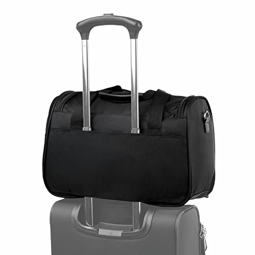 Travelpro Runway 2-piece Luggage Set, Carry On Softside Expandable 4-Wheel Spinner Suitcase & Carry On UnderSeat Luggage Soft Tote Bag, Men And Women, Black 2 Travelpro Runway 2-piece Luggage Set, Carry On Softside Expandable 4-Wheel Spinner Suitcase & Carry On UnderSeat Luggage Soft Tote Bag, Men And Women, Black - Image 2