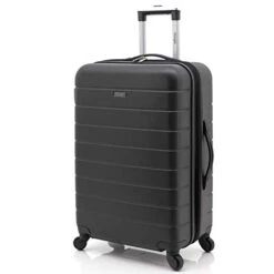 Wrangler Smart Luggage Set With Cup Holder And USB Port, Black, 3 Piece Set -Samsonite || American Tourister || Travelpro Sales 31CuVL6RUnL