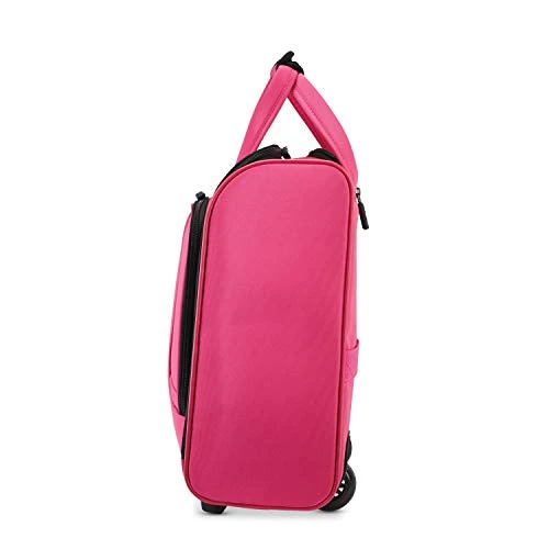 American Tourister 4 Kix Expandable Softside Luggage, Pink, Underseater 6 American Tourister 4 Kix Expandable Softside Luggage, Pink, Underseater - Image 6