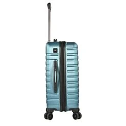 U.S. Traveler Boren Polycarbonate Hardside Rugged Travel Suitcase Luggage With 8 Spinner Wheels, Aluminum Handle, Teal, Carry-on 22-Inch, USB Port -Samsonite || American Tourister || Travelpro Sales 31E9n9Q4 wS