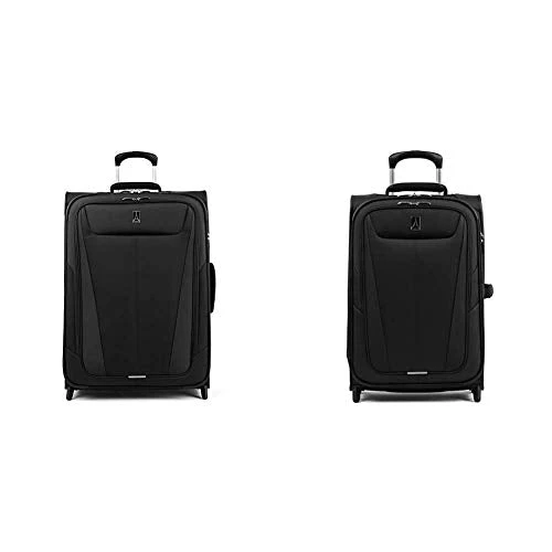Travelpro Maxlite 5-Softside Lightweight Expandable Upright Luggage, Black, 2-Piece Set (21/25) 1 Travelpro Maxlite 5-Softside Lightweight Expandable Upright Luggage, Black, 2-Piece Set (21/25)