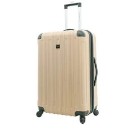 Travelers Club Midtown Hardside 4-Piece Luggage Travel Set, Tan -Samsonite || American Tourister || Travelpro Sales 31Flv6oHFZL