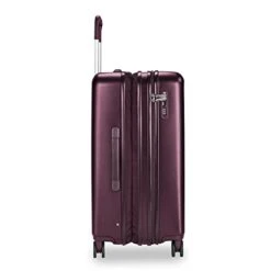 Briggs & Riley Sympatico Hardside Medium Spinner Luggage, Plum, 27-Inch Checked 27 Briggs & Riley Sympatico Hardside Medium Spinner Luggage, Plum, 27-Inch Checked -Samsonite || American Tourister || Travelpro Sales 31HhqetVq3L