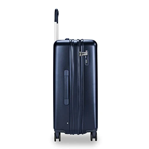 Briggs & Riley Sympatico Hardside Medium Spinner Luggage, Matte Navy, 27-Inch Checked 10 Briggs & Riley Sympatico Hardside Medium Spinner Luggage, Matte Navy, 27-Inch Checked - Image 10