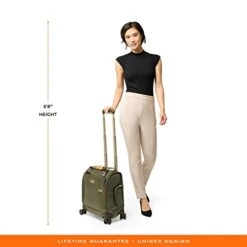 Briggs & Riley Cabin Spinner, Olive -Samsonite || American Tourister || Travelpro Sales 31MDy8CJiXL
