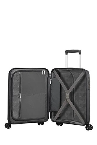American Tourister Hand Luggage, Black (Black), Spinner S (55 Cm-35 L) 4 American Tourister Hand Luggage, Black (Black), Spinner S (55 Cm-35 L) - Image 4