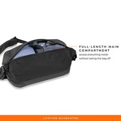 Briggs & Riley Delve Crossbody Sling Bag, Black 38 Briggs & Riley Delve Crossbody Sling Bag, Black -Samsonite || American Tourister || Travelpro Sales 31Y HASm cL