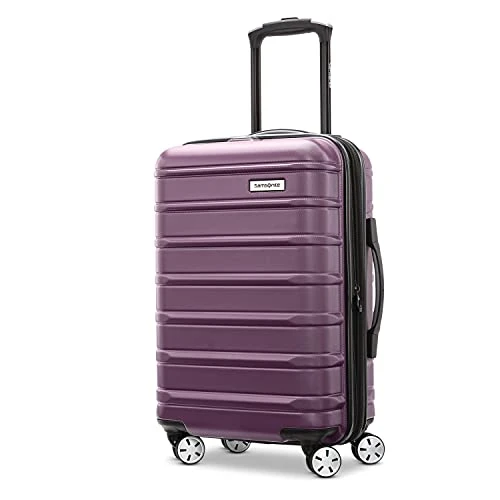 Samsonite Omni 2 Hardside Expandable Luggage With Spinner Wheels, Purple, Carry-On 20-Inch 1 Samsonite Omni 2 Hardside Expandable Luggage With Spinner Wheels, Purple, Carry-On 20-Inch
