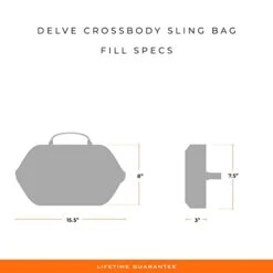 Briggs & Riley Delve Crossbody Sling Bag, Black 22 Briggs & Riley Delve Crossbody Sling Bag, Black -Samsonite || American Tourister || Travelpro Sales 31l6 1l6GGL