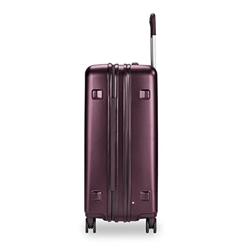 Briggs & Riley Sympatico Hardside Medium Spinner Luggage, Plum, 27-Inch Checked 8 Briggs & Riley Sympatico Hardside Medium Spinner Luggage, Plum, 27-Inch Checked - Image 8