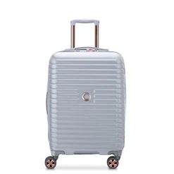 DELSEY Paris Cruise 3.0 Hardside Expandable Luggage With Spinner Wheels, Platinum, Carry On 21 Inch