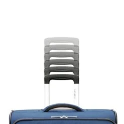 Samsonite Aspire DLX Softside Expandable Luggage With Spinner Wheels, Checked-Large 29-Inch, Blue Depth -Samsonite || American Tourister || Travelpro Sales 31m03xV0p1L