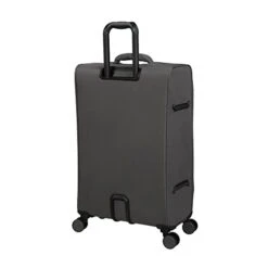 It Luggage Citywide 3 Piece Softside 8 Wheel Spinner Set, Charcoal, 3 Pc -Samsonite || American Tourister || Travelpro Sales 31m48D1hbZL