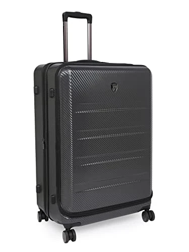 HEYS EZ Access 2.0 Range Charcoal Color Hard Large Luggage, Silver, Luggage 7 HEYS EZ Access 2.0 Range Charcoal Color Hard Large Luggage, Silver, Luggage - Image 7