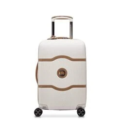 DELSEY Paris Chatelet Hardside 2.0 Luggage With Spinner Wheels, Angora, Carry-on 19 Inch, No Brake