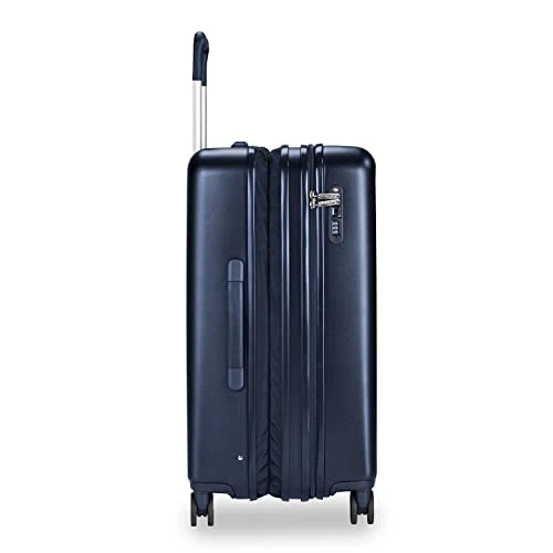 Briggs & Riley Sympatico Hardside Medium Spinner Luggage, Matte Navy, 27-Inch Checked 9 Briggs & Riley Sympatico Hardside Medium Spinner Luggage, Matte Navy, 27-Inch Checked - Image 9