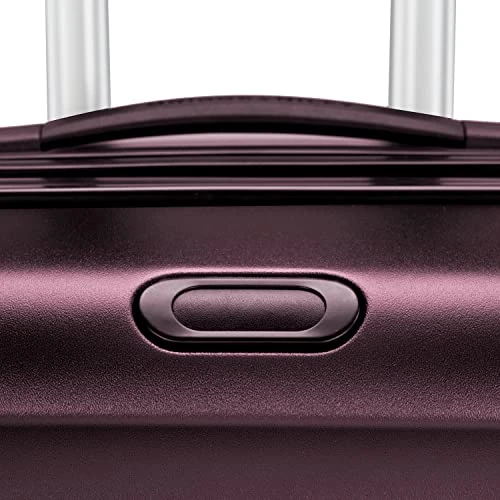 Briggs & Riley Sympatico Hardside Medium Spinner Luggage, Plum, 27-Inch Checked 14 Briggs & Riley Sympatico Hardside Medium Spinner Luggage, Plum, 27-Inch Checked - Image 14