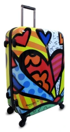 Heys USA Luggage Britto New Day 30 Inch Hard Side Suitcase, Multi-Colored, One Size -Samsonite || American Tourister || Travelpro Sales 414N nfZ9vL
