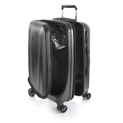 Heys Vantage Black 30 Inches Suitcase, Black -Samsonite || American Tourister || Travelpro Sales 415menLU3IL