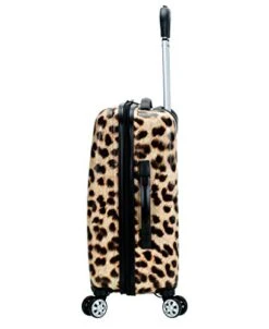 Rockland Safari Hardside Spinner Wheel Luggage, Leopard, Carry-On 20-Inch 24 Rockland Safari Hardside Spinner Wheel Luggage, Leopard, Carry-On 20-Inch -Samsonite || American Tourister || Travelpro Sales 418ZbmYgo9L