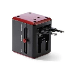 Samsonite Worldwide Power Adapter, Black/Red, One Size -Samsonite || American Tourister || Travelpro Sales 41B1alT4u8L