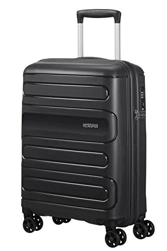 American Tourister Hand Luggage, Black (Black), Spinner S (55 Cm-35 L) 1 American Tourister Hand Luggage, Black (Black), Spinner S (55 Cm-35 L)