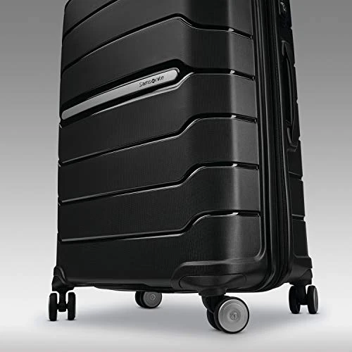 Samsonite Freeform Hardside Expandable With Double Spinner Wheels, Black, 2-Piece Set (21/28) 4 Samsonite Freeform Hardside Expandable With Double Spinner Wheels, Black, 2-Piece Set (21/28) - Image 4