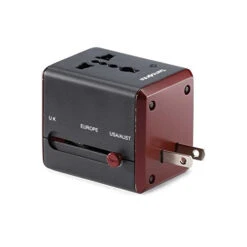 Samsonite Worldwide Power Adapter, Black/Red, One Size -Samsonite || American Tourister || Travelpro Sales 41I0w8kqSUL