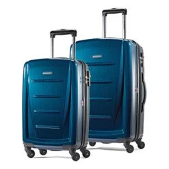 Samsonite Winfield 2 Hardside Luggage With Spinner Wheels, Deep Blue, 2-Piece Set (20/24)
