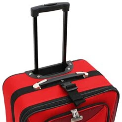 Travelers Club Skyview II Softside Luggage Set, Red, 6-Piece -Samsonite || American Tourister || Travelpro Sales 41Nvdi6oqVL
