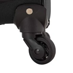 U.S. Traveler Aviron Bay Expandable Softside Luggage With Spinner Wheels, Black, 3-Piece Set (23/27/31) -Samsonite || American Tourister || Travelpro Sales 41P88W8HBpL