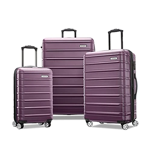 Samsonite Omni 2 Hardside Expandable Luggage With Spinner Wheels, Purple, 3-Piece Set (20/24/28) 1 Samsonite Omni 2 Hardside Expandable Luggage With Spinner Wheels, Purple, 3-Piece Set (20/24/28)