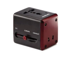Samsonite Worldwide Power Adapter, Black/Red, One Size -Samsonite || American Tourister || Travelpro Sales 41RFzClmW8L