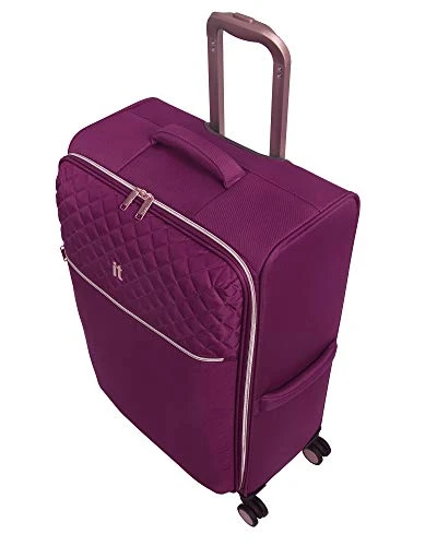 It Luggage Divinity Softside Expandable TSA Lock Spinner, Raspeberry Radiance, 3-PIece Set 2 It Luggage Divinity Softside Expandable TSA Lock Spinner, Raspeberry Radiance, 3-PIece Set - Image 2