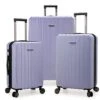 Traveler's Choice Dana Point Hardside Expandable Luggage Set, Lavender, 3-Piece