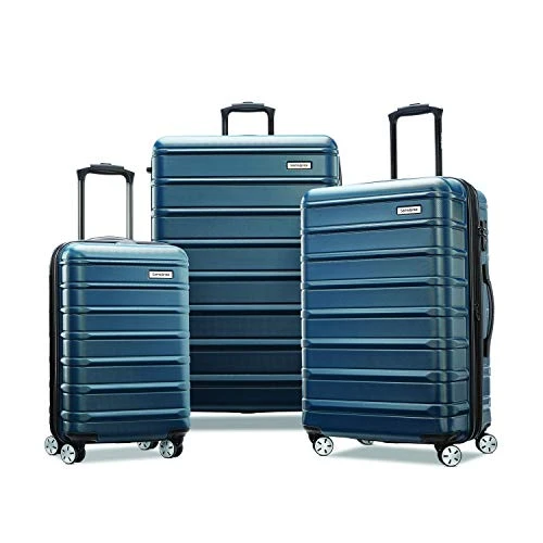 Samsonite Omni 2 Hardside Expandable Luggage With Spinner Wheels, Nova Teal, 3-Piece Set (20/24/28) 1 Samsonite Omni 2 Hardside Expandable Luggage With Spinner Wheels, Nova Teal, 3-Piece Set (20/24/28)