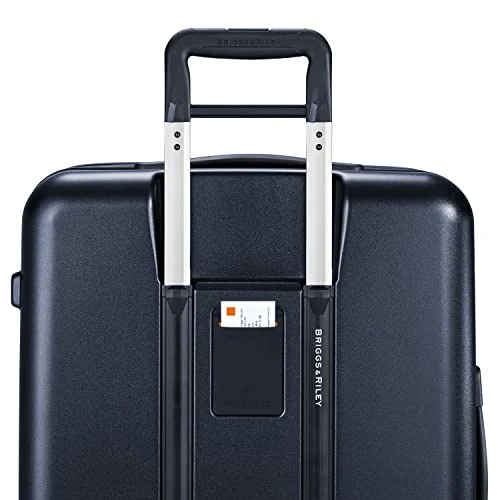 Briggs & Riley Sympatico Hardside Medium Spinner Luggage, Matte Navy, 27-Inch Checked 11 Briggs & Riley Sympatico Hardside Medium Spinner Luggage, Matte Navy, 27-Inch Checked - Image 11