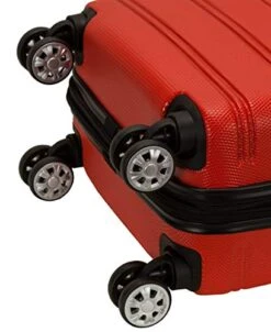 Rockland Melbourne Hardside Expandable Spinner Wheel Luggage, Red, Carry-On 20-Inch 8 Rockland Melbourne Hardside Expandable Spinner Wheel Luggage, Red, Carry-On 20-Inch -Samsonite || American Tourister || Travelpro Sales 41XNa71PX L
