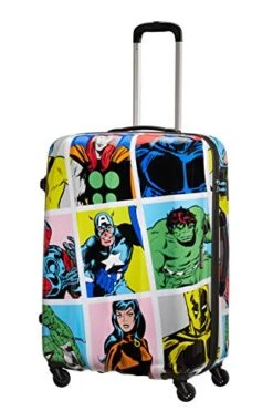 American Tourister Unisex_Adult Luggage Suitcase, Multicolored (Marvel Pop Art), L (75 Cm-88 L) 21 American Tourister Unisex_Adult Luggage Suitcase, Multicolored (Marvel Pop Art), L (75 Cm-88 L) -Samsonite || American Tourister || Travelpro Sales 41Y7uSdWTQL