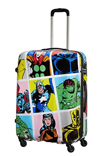 American Tourister Unisex_Adult Luggage Suitcase, Multicolored (Marvel Pop Art), L (75 Cm-88 L) 10 American Tourister Unisex_Adult Luggage Suitcase, Multicolored (Marvel Pop Art), L (75 Cm-88 L) - Image 10