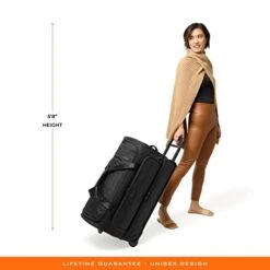 Briggs & Riley Medium 2-Wheel Duffle, Black -Samsonite || American Tourister || Travelpro Sales 41YBpIqZQ2L