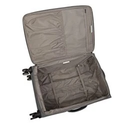 It Luggage Filament 3 Piece Softside 8 Wheel Expandable Spinner Set, Grey/Green, 3 Pc -Samsonite || American Tourister || Travelpro Sales 41b1eJx9lIL