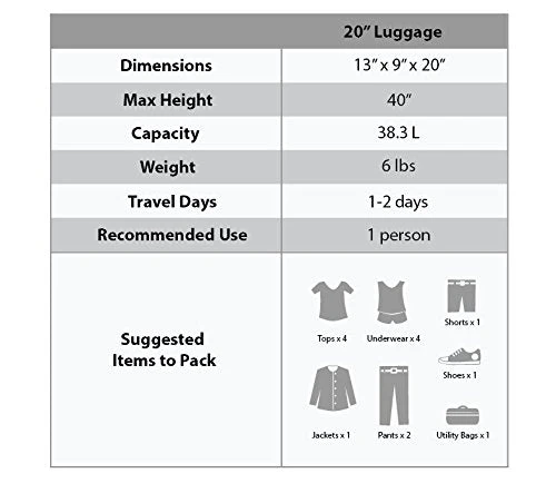 Rockland Safari Hardside Spinner Wheel Luggage, Leopard, Carry-On 20-Inch 7 Rockland Safari Hardside Spinner Wheel Luggage, Leopard, Carry-On 20-Inch - Image 7