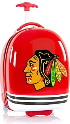 Heys America NHL Officially Licensed Wheeled Luggage (Chicago Blackhawks, 18-Inch) 9 Heys America NHL Officially Licensed Wheeled Luggage (Chicago Blackhawks, 18-Inch) -Samsonite || American Tourister || Travelpro Sales 41cn59SOa6L