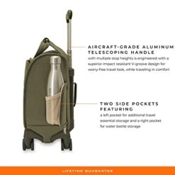 Briggs & Riley Cabin Spinner, Olive -Samsonite || American Tourister || Travelpro Sales 41d fv6 UL