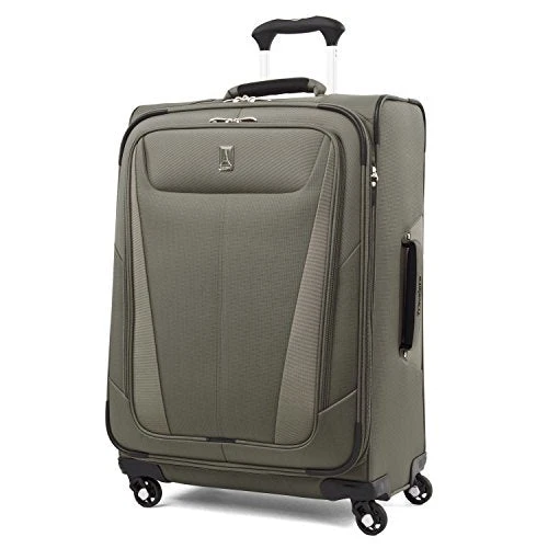 Travelpro Maxlite 5 Softside Expandable Luggage With 4 Spinner Wheels, Lightweight Suitcase, Men And Women, Slate Green, 2-Piece Set (21/25) 4 Travelpro Maxlite 5 Softside Expandable Luggage With 4 Spinner Wheels, Lightweight Suitcase, Men And Women, Slate Green, 2-Piece Set (21/25) - Image 4